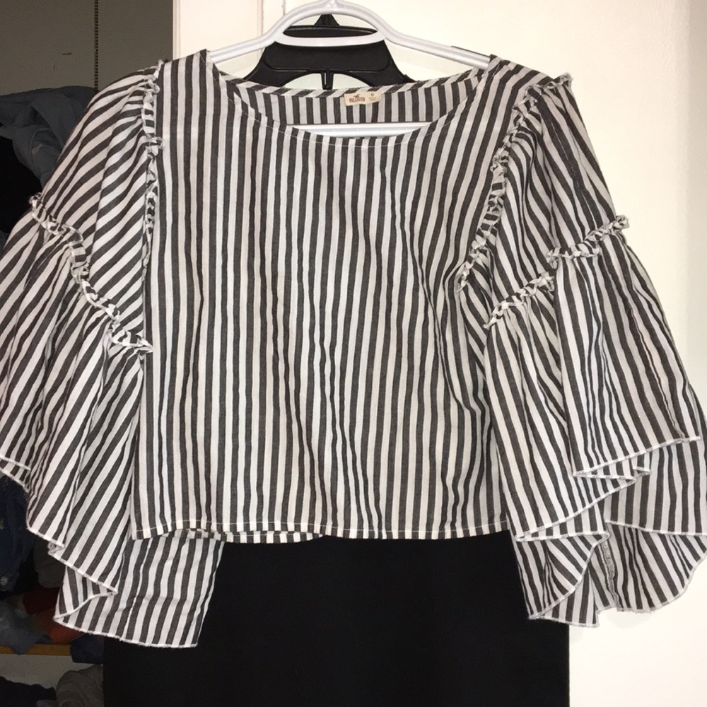 Hollister striped blouse